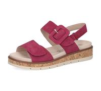CAPRICE 9-28714-44, Sandalias Mujer, Suede Fucsia, 38 EU
