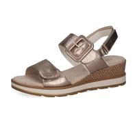 CAPRICE 9-28753-42, Sandalias Mujer, Gris Pardo metálico, 41 EU