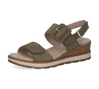 CAPRICE 9-28753-42, Sandalias Mujer, Olive Nubuc, 41 EU