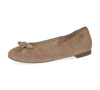 CAPRICE 9-9-22112-20, Bailarina Mujer, Beige (Desert Suede), 42 EU