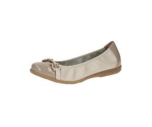 CAPRICE 9-9-22172-20, Bailarina Mujer, Beige (Cream Nap Comb), 39 EU
