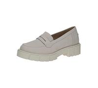 CAPRICE 9-9-24755-20, Mocasín Mujer, Blanco (White Black), 39 EU
