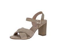 CAPRICE 9-9-28302-20, Sandalias Mujer, Gris (Cement Suede), 39 EU