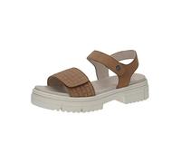 CAPRICE 9-9-28707-20, Sandalias Mujer, Beige (Almond Nubuc), 38 EU