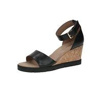 CAPRICE 9-9-28711-20, Sandalias Mujer, Negro (Black Nappa), 38 EU