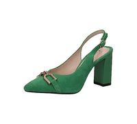 CAPRICE 9-9-29600-20, Eslinga de bombas Mujer, Verde (Green Suede), 37 EU