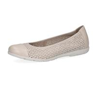 CAPRICE Bailarina 9-22151-42 - Bailarina para Mujer, Blanco Mate, 37 EU