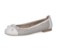 CAPRICE Bailarina 9-22185-42 - Bailarina para Mujer, Color Blanco., 39 EU