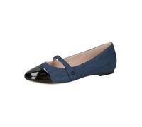 CAPRICE Bailarina para Mujer 9-22106-44, Jeans Black, 39 EU