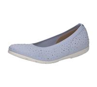 CAPRICE Bailarina para Mujer 9-22107-42, Lt Blue Knit, 40 EU