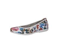 CAPRICE Bailarina para Mujer 9-22150-42, Blanco - Flor, 41 EU