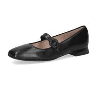 CAPRICE Bailarinas para Mujer 9-22100-45, Color Negro napa, 42 EU, Color Negro., 42 EU
