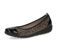 CAPRICE Bailarinas para Mujer 9-22103-41, Black Leo Comb, 38 EU, Black Leo Comb, 38 EU