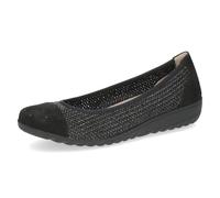CAPRICE Bailarinas para Mujer 9-22123-46, Black Comb, 38 EU