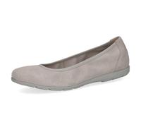 Caprice Bailarinas para Mujer 9-22150-42, LT Grey Sparkl, Talla 39 EU