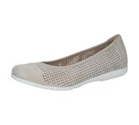 Caprice Bailarinas para Mujer 9-22151-42, LT Grey SPARKL, 37 EU