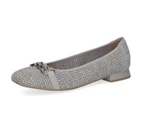 CAPRICE Bailarinas para Mujer 9-22503-42, LT.Grey Comb, 41 EU