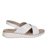 Caprice - Blanco Casual Abiertas Sandalias Planas - Shoes - Mujer - Blanco - 40 EU -