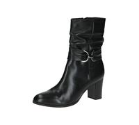 CAPRICE Botas de Mujer 9-25328-41, Moda, Tejido Suave de Color Negro, 35.5 EU