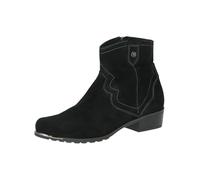CAPRICE Botas de tacón para Mujer 9-25306-43, Cortas al Tobillo, Piel Negra, 40 EU