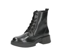 CAPRICE Botas Planas de Encaje para Mujer 9-25101-43, Cortas al Tobillo, Color Negro, 37 EU