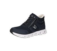 CAPRICE Botas Planas de Encaje para Mujer 9-25221-43, Cortas al Tobillo, Ocean Comb, 39 EU
