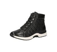 CAPRICE Botas Planas de Encaje para Mujer 9-25252-43, Cortas al Tobillo, Color Negro, 39 EU