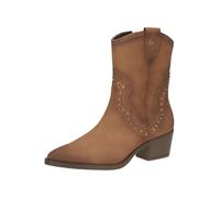 CAPRICE Botas Planas para Mujer 9-25315-43, Cortas al Tobillo, Camel Nubuc, 42 EU