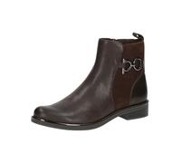 CAPRICE Botas Planas para Mujer 9-25325-43, Cortas al Tobillo, Dk Brown Comb, 36 EU