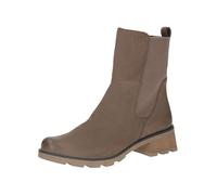 CAPRICE Botas Planas para Mujer 9-25422-43, Bota a la Altura de la Pantorrilla, Color Beige, 39 EU