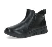 CAPRICE Botín para mujer 9-25416-45, Nappa, 38 EU ancho, Color negro., 38 EU Ancho