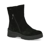 Caprice- Botines Negros de Ante Cerrados- Shoes- Mujer- Negro- 38 EU- Botines Negros de Ante Cerrados