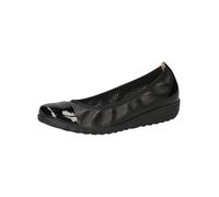 CAPRICE Damen 9-22103-42, Zapatos Tipo Ballet Mujer, Peine Negro, 39 EU