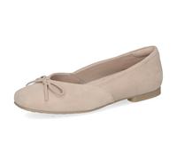 CAPRICE Damen 9-22109-46, Zapatos Tipo Ballet Mujer, Beige Suede, 40 EU