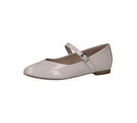 CAPRICE Damen 9-22112-44, Zapatos Tipo Ballet Mujer, Snow Naplak, 37 EU