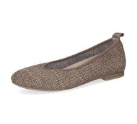 CAPRICE Damen 9-22112-46, Zapatos Tipo Ballet Mujer, Comb Barro, 37 EU