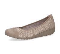 CAPRICE Damen 9-22123-46, Zapatos Tipo Ballet Mujer, Mud Comb, 37 EU