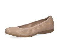 CAPRICE Damen 9-22150-42, Bailarina Mujer, Reptile de Arena, 41 EU