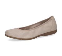 CAPRICE Damen 9-22150-42, Bailarina Mujer, Sand Sparkle, 41 EU