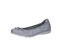 CAPRICE Damen 9-22154-42, Zapatos Tipo Ballet Mujer, Azul Marino Beige, 39 EU