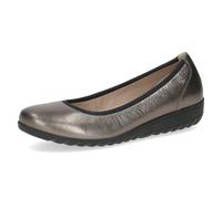 CAPRICE Damen 9-22161-42, Zapatos Tipo Ballet Mujer, Piombo Metal, 39 EU