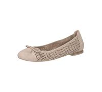 CAPRICE Damen 9-22185-42, Zapatos Tipo Ballet Mujer, Arena Suede, 36 EU