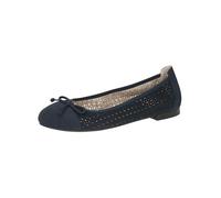 CAPRICE Damen 9-22185-42, Zapatos Tipo Ballet Mujer, Ocean Suede, 36 EU
