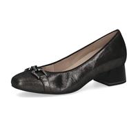 CAPRICE Damen 9-22304-45, Bomba Mujer, Dk Grey Metal, 38 EU Ancho