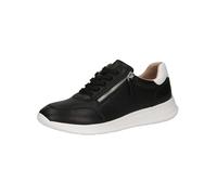 CAPRICE Damen 9-23304-44, Zapatillas Mujer, Negro Blanco, 37 EU