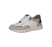 CAPRICE Damen 9-23724-44, Zapatillas Mujer, Blanco y Plateado, 38 EU Ancho