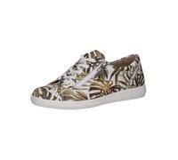 CAPRICE Damen 9-23727-44, Zapatillas Planas Mujer, Graffiti Blanco, 36 EU