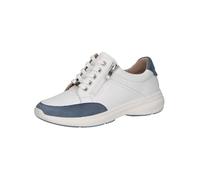 CAPRICE Damen 9-23758-44, Zapatillas Mujer, Blanco Lt Blue, 38 EU