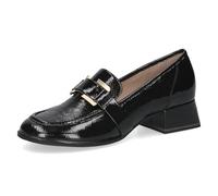 CAPRICE Damen 9-24303-45, Mocasín Mujer, Negro Serpiente, 38 EU