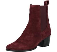 CAPRICE Damen 9-25304-45, Botas de Moda Mujer, Suede de Burdeos, 37 EU